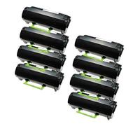 Compatible Lexmark MS410dn Printer Toner Cartridges (8 Pack) -50F2U00 Multipack