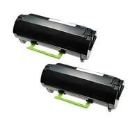 Compatible Lexmark MS812de Printer Toner Cartridges (2 Pack) -52D2000 Multipack