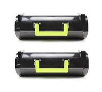 Compatible Lexmark MX511de Printer Toner Cartridges (2 Pack) -60F2X00 Multipack