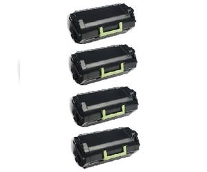 Compatible Lexmark MX812dxfe Printer Toner Cartridges (4 Pack) -622H Multipack