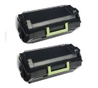Compatible Lexmark MX812dxme Printer Toner Cartridges (2 Pack) -622H Multipack