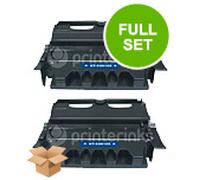 Compatible Lexmark Optra T610 Printer Toner Cartridges (2 Pack) -12A5740 Multipack