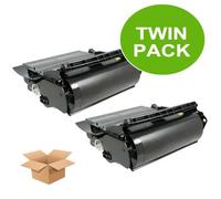 Compatible Lexmark T430 Printer Toner Cartridges (2 Pack) -12A8425 Multipack