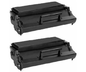 Compatible Lexmark T620n Printer Toner Cartridges (2 Pack) -12A7400 Multipack