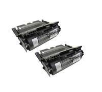 Compatible Lexmark T640n Printer Toner Cartridges (2 Pack) -0064016HE Multipack