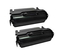 Compatible Lexmark T654DTN Printer Toner Cartridges (2 Pack) -0T650A21E Multipack