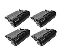 Compatible Lexmark T654DTN Printer Toner Cartridges (4 Pack) -T650A11E Multipack
