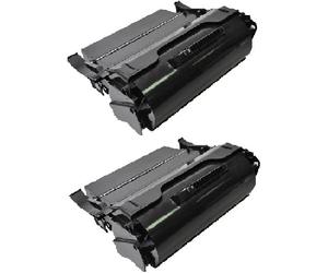 Compatible Lexmark T656dne Printer Toner Cartridges (2 Pack) -T650A11E Multipack