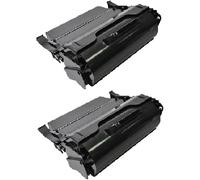Compatible Lexmark T656dne Printer Toner Cartridges (2 Pack) -T650H11E Multipack