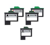 Compatible Lexmark X2230 Printer Ink Cartridges (5 Pack) -10N0016E Multipack