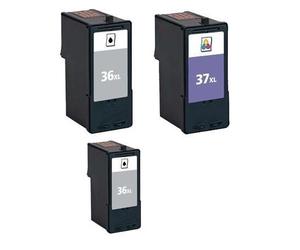 Compatible Lexmark X3600 Printer Ink Cartridges (3 Pack) -18C2170E Multipack