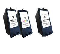 Compatible Lexmark X5250 Printer Ink Cartridges (3 Pack) -18C0034 Multipack