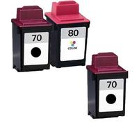 Compatible Lexmark Z31 Printer Ink Cartridges (3 Pack) -12A1970E Multipack
