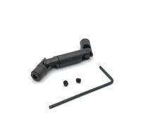Compatible Metal Drive Shaft Upgrade Compatible with 1/10 D12 1/16 C14 C24 C34 B14 B24 B16 B36 RC Cars Fits HengLong Models(Black)