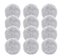 Compatible Microfiber Cloths for Window Cleaning Robots Models 188 168 198 388 Replacement Pads for Dust and Smudge Removal 6 10 12 Pieces (Old（12）)