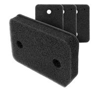 Compatible Miele T1 Tumble Dryer Foam Base Filter (4 Pack) for T1 Series Heat Pump Dryers Black Washable Lint Fibre Sponge Filter 9164761 Replacement Dryer Maintenance Filter