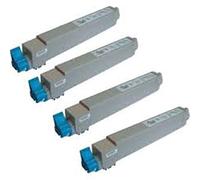 Compatible Multi-Colour Laser Toner Cartridge 4 Pack/Set - OKI C9655