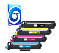 Compatible Brother HL-L3270CDW Printer Toner Cartridges (4 Pack) -TN247BK Multipack