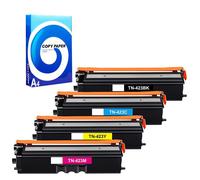 Compatible Multipack Brother TN423 1 Full Set Laser Toner Cartridges + Free Paper