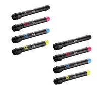 Compatible Dell 7130CDN Printer Toner Cartridges (8 Pack) -593-10873 Multipack