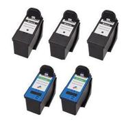 Compatible Multipack Dell MK992/993 2 Full Sets + 1 Extra Black Inkjet Printer Cartridges