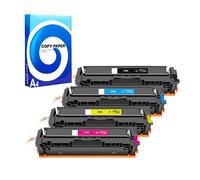 Compatible Multipack HP 219X 1 Full Set High Capacity Laser Toner Cartridges + Free Paper