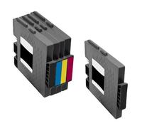 Compatible Multipack Ricoh 405532/35 1 Full Set + 1 Extra Black Inkjet Printer Cartridges