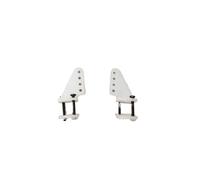 Compatible Nylon Square Pin Horns 10 Sets Lot 15x20 4hole L15xW11xH20 With Screw For RC Airplanes Electric Planes Foam Aeromodelling(SCREWS(M2X16MM))