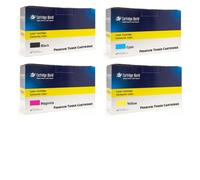 Compatible Oki 4 Colour Toner Cartridge Pack (45862837, 45862838, 45862839, 45862840)