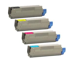 Compatible OKI 42804516/13 Full Set Toner Cartridges (4 Pack) Multipack