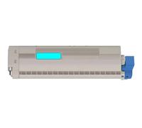 Compatible OKI 45862816 High Capacity Toner Cartridge Cyan