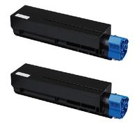 Compatible OKI MB451dn Printer Toner Cartridges (2 Pack) -44992402 Multipack