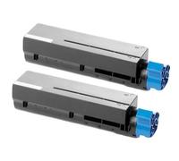 Compatible OKI B411dn Printer Toner Cartridges (2 Pack) -44574702 Multipack