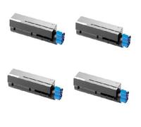 Compatible OKI B431D Printer Toner Cartridges (4 Pack) -44574902 Multipack