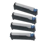 Compatible OKI C3300 Printer Toner Cartridges (4 Pack) -43460208 Multipack