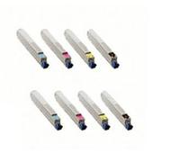 Compatible OKI C9650dn Printer Toner Cartridges (8 Pack) -42918916 Multipack