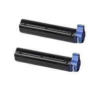 Compatible OKI MB472dnw Printer Toner Cartridges (2 Pack) -45807106 Multipack