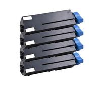 Compatible OKI MB491 Printer Toner Cartridges (4 Pack) -44917602 Multipack