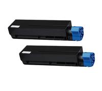 Compatible OKI MB491 Printer Toner Cartridges (2 Pack) -44917602 Multipack