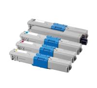 Compatible Oki MC562dnw Multipack Toner Cartridges