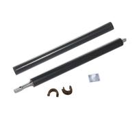 Compatible P1102 Fuser Film Sleeve Lower Pressure Roller And Bushing Compatible With P1102W P1560 P1566 P1536 P1606dn 1102 1560 1566(Black 1Set)
