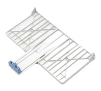 Compatible Paper Input Tray for HP 1018 1020plus 1010 1012 1015 Printers, Engineered PVC part for precise feeding and alignment, Snap-on no tool setup, Pack of 1 pcs (White)