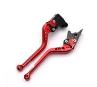 Compatible Parts Adjustable Motorcycle Brake Clutch Levers for Yama&ha YZF R6S Europe Version 2006-2007 CNC(Red)