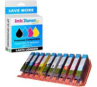 Compatible PGI-72 Multipack Set Of 10 Ink Cartridges (6402B009 / 6403B007)