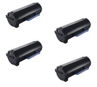 Compatible Quad Pack Dell 593-11188 Black Extra High Capacity Laser Toner Cartridges