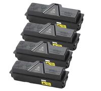 Compatible Quad Pack Kyocera TK-1140 Black Laser Toner Cartridges