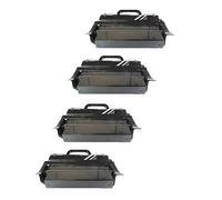 Compatible Quad Pack Lexmark T654X11E Black Extra High Capacity Laser Toner Cartridges