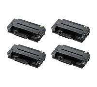 Compatible Quad Pack Samsung MLT-D205S Black Laser Toner Cartridges