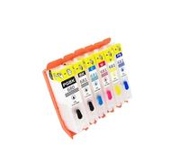 Compatible Refillable Ink Cartridge PGI-680 CLI-681 Compatible With TS706 TR7560 TR8560 TS6160 TS6260 TS8160 TS8260 TS9160 TS9560 Printers(ONE SET 6 COLORS)