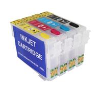 Compatible Refillable Ink Cartridge Set T1801 T1811 T1812 T1813 T1814 For Use With XP Series Printers XP 212 XP 215 XP 312 XP 315 XP 412 XP 415 XP 225